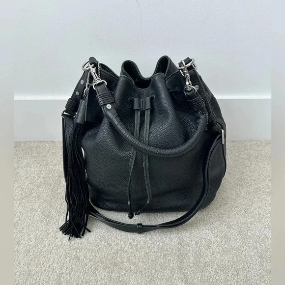 Danier Handbags - Danier soft leather bucket bag